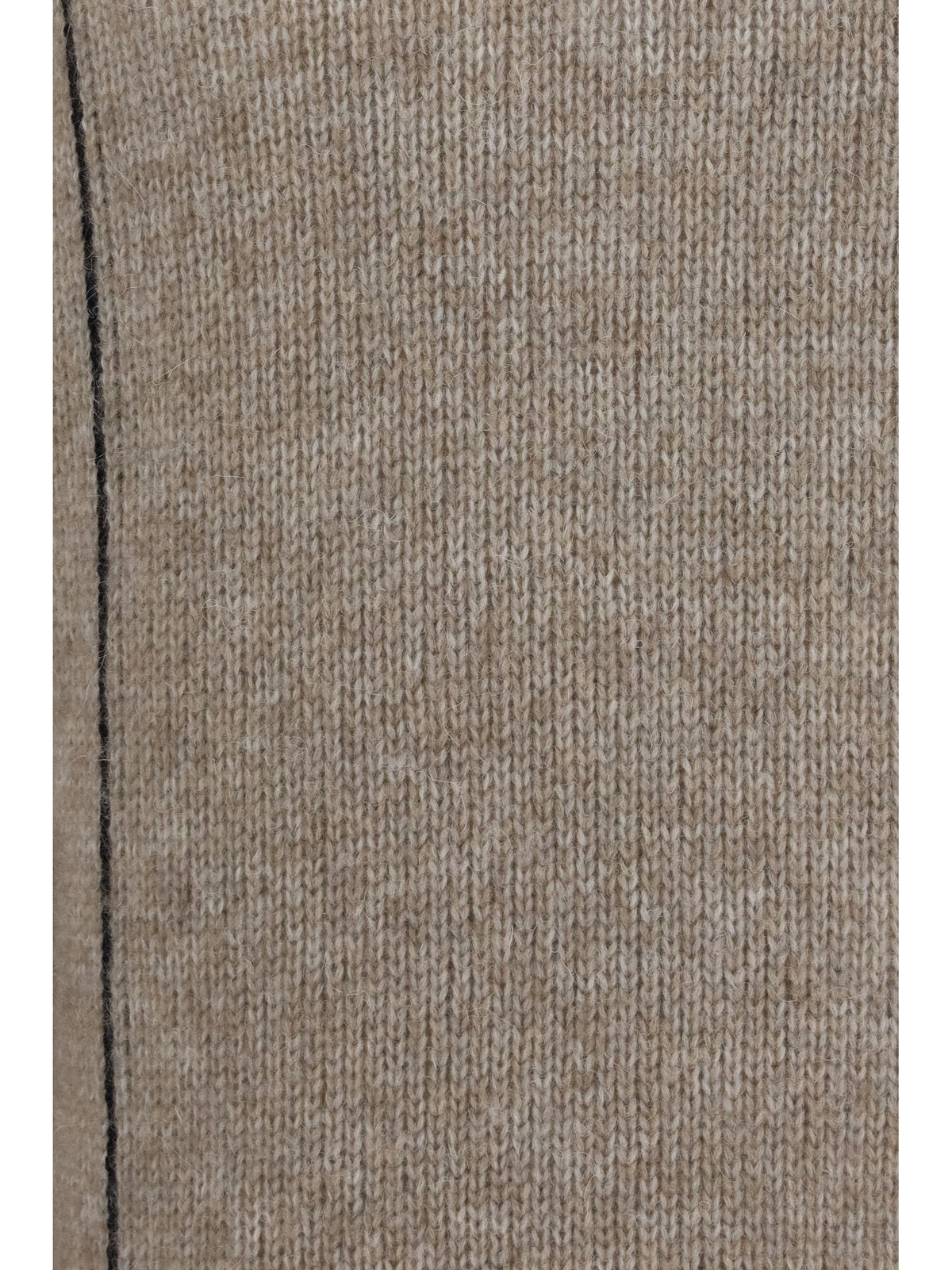Giorgio Armani Men Alpaca-Knit Hooded Sweatshirt With Contrasting Trims GIORGIO ARMANI