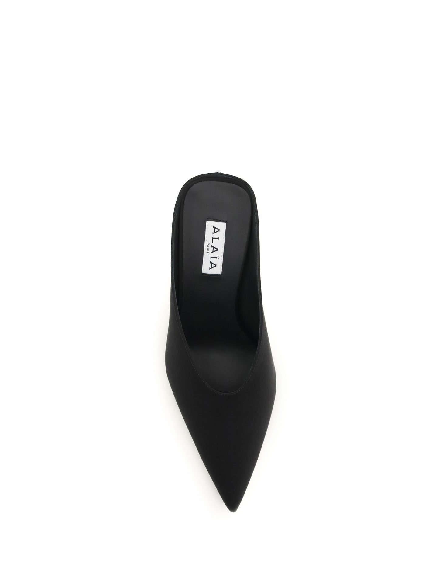 Alaïa Women Satin Wedge Mules ALAIA