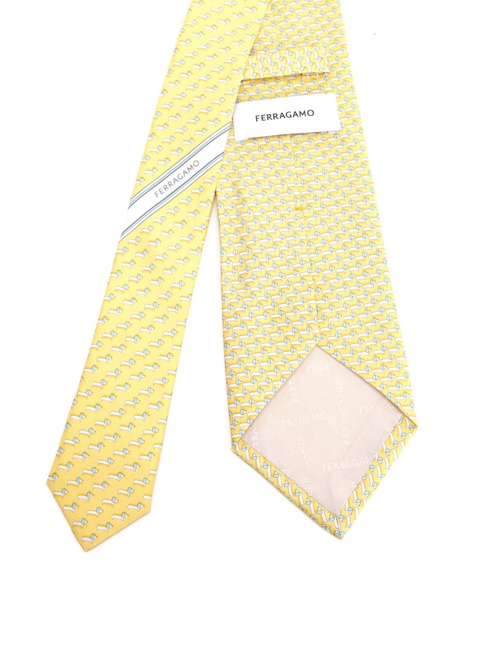 Ferragamo Men Silk Tie FERRAGAMO