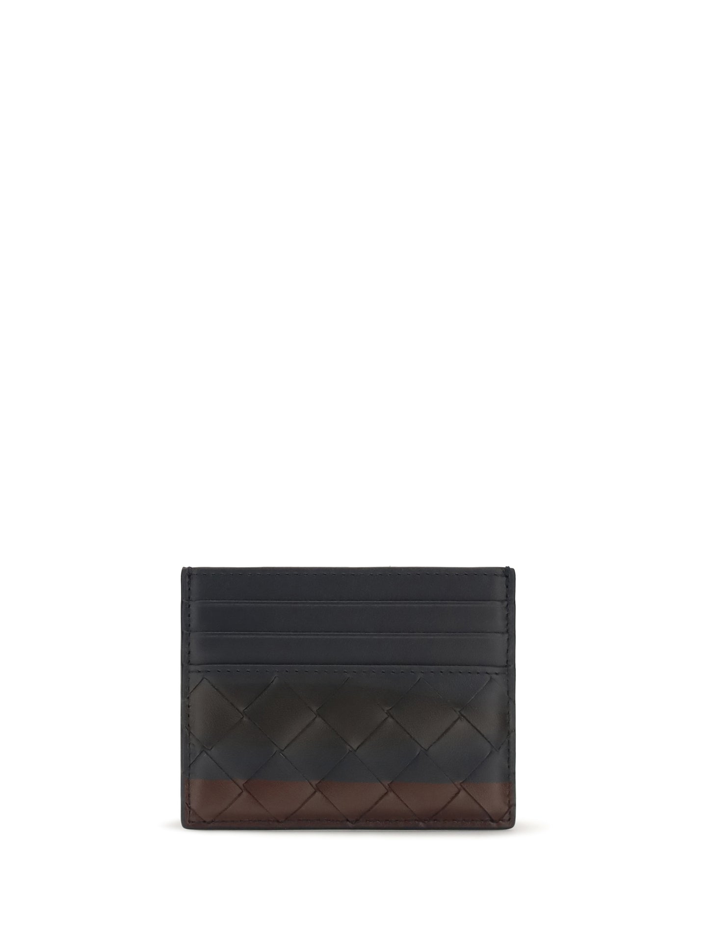 Bottega Veneta Men Intrecciato Leather Card Holder BOTTEGA VENETA