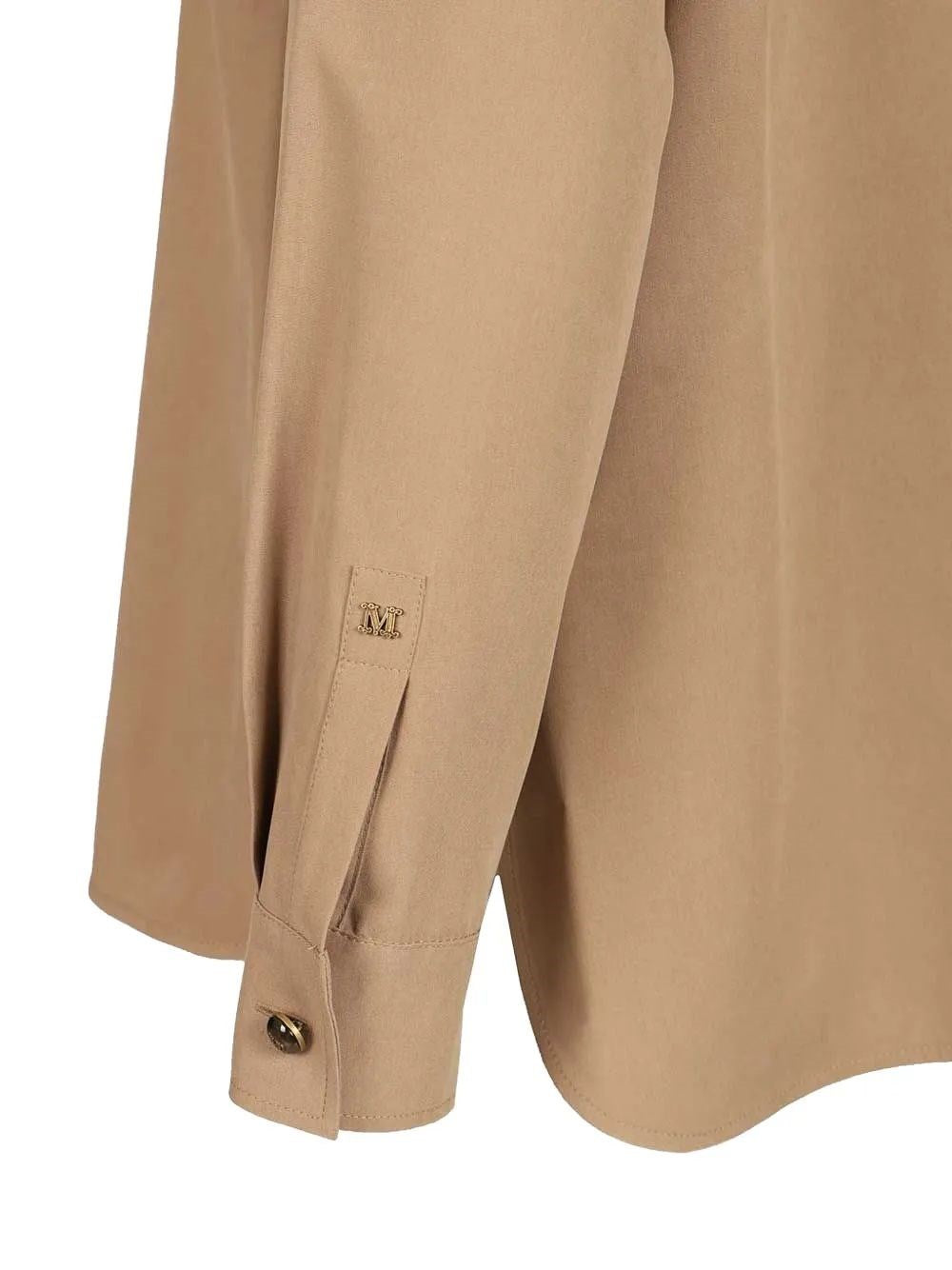 Max Mara Women Siamese Shirt In Washed Silk MAX MARA