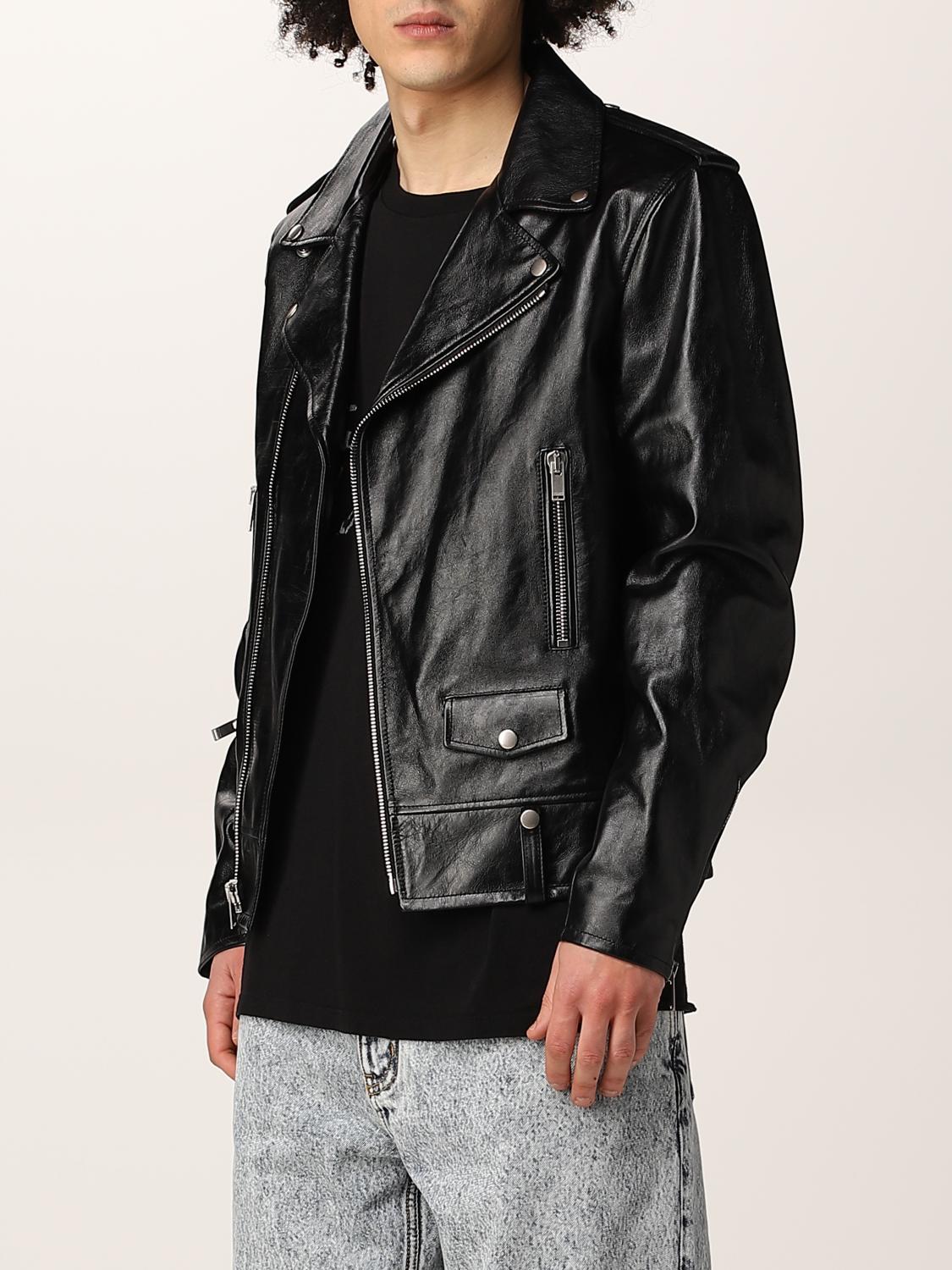 Saint Laurent Jacket Men Black SAINT LAURENT
