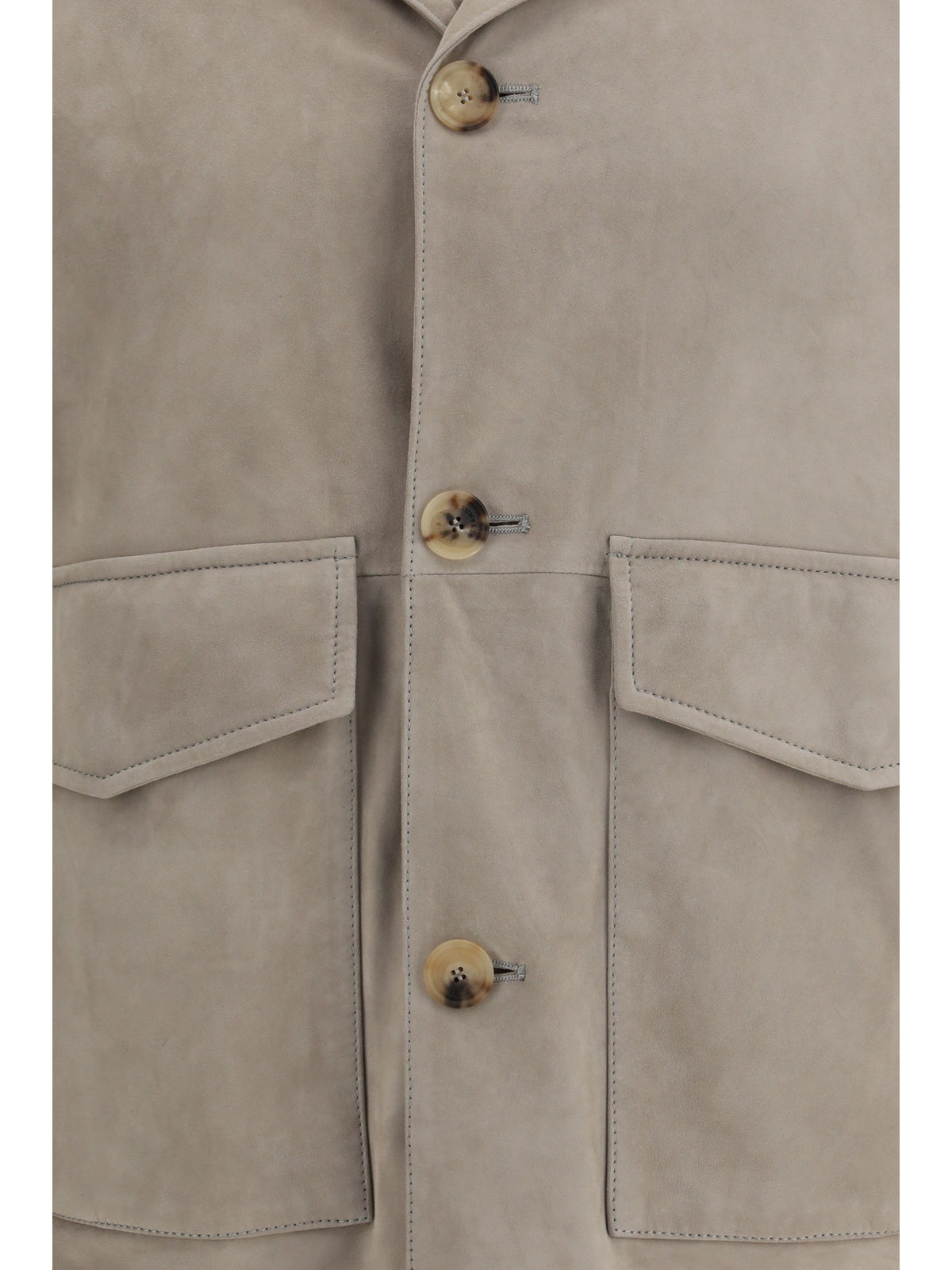 Brunello Cucinelli Men Suede Jacket