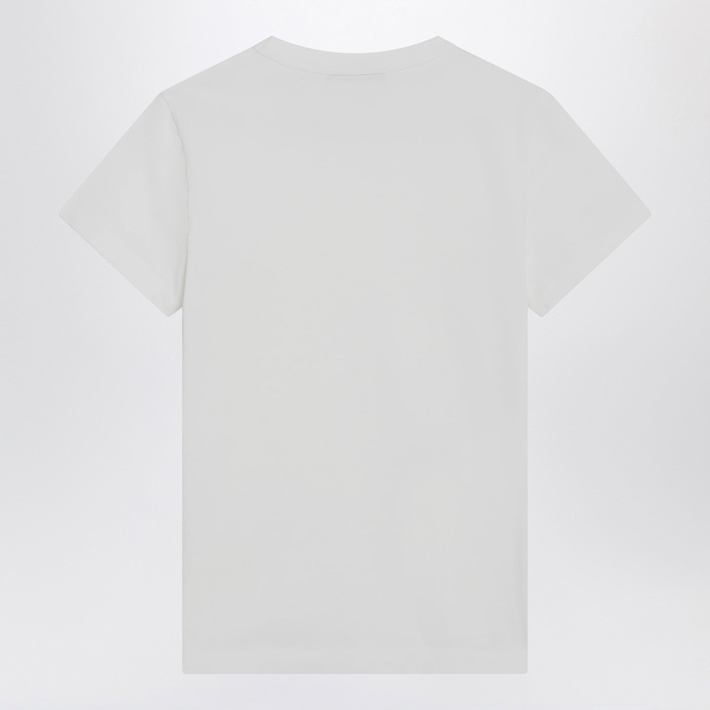 Prada T-Shirt Girocollo Bianca In Cotone Women PRADA