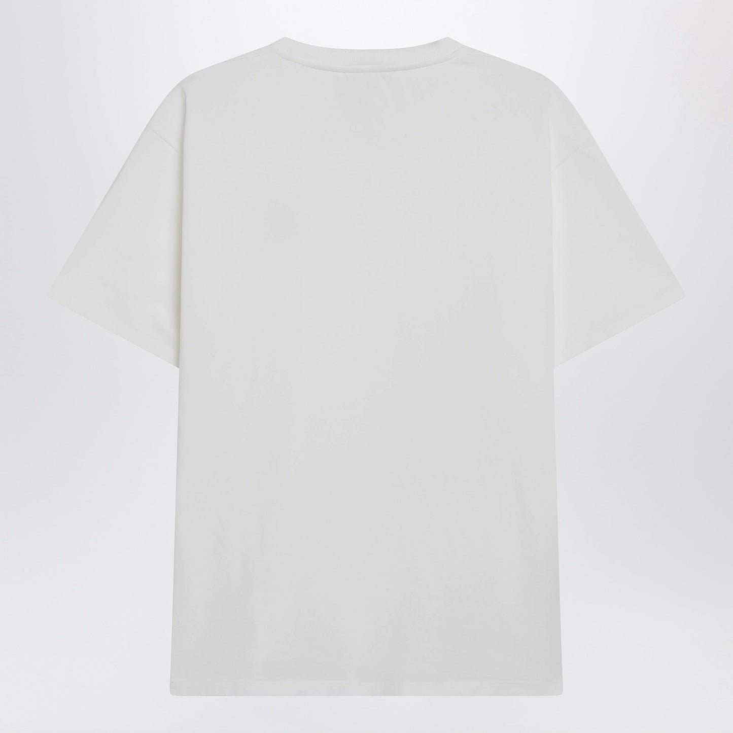 Prada White Garment-Dyed Jersey T-Shirt Women PRADA