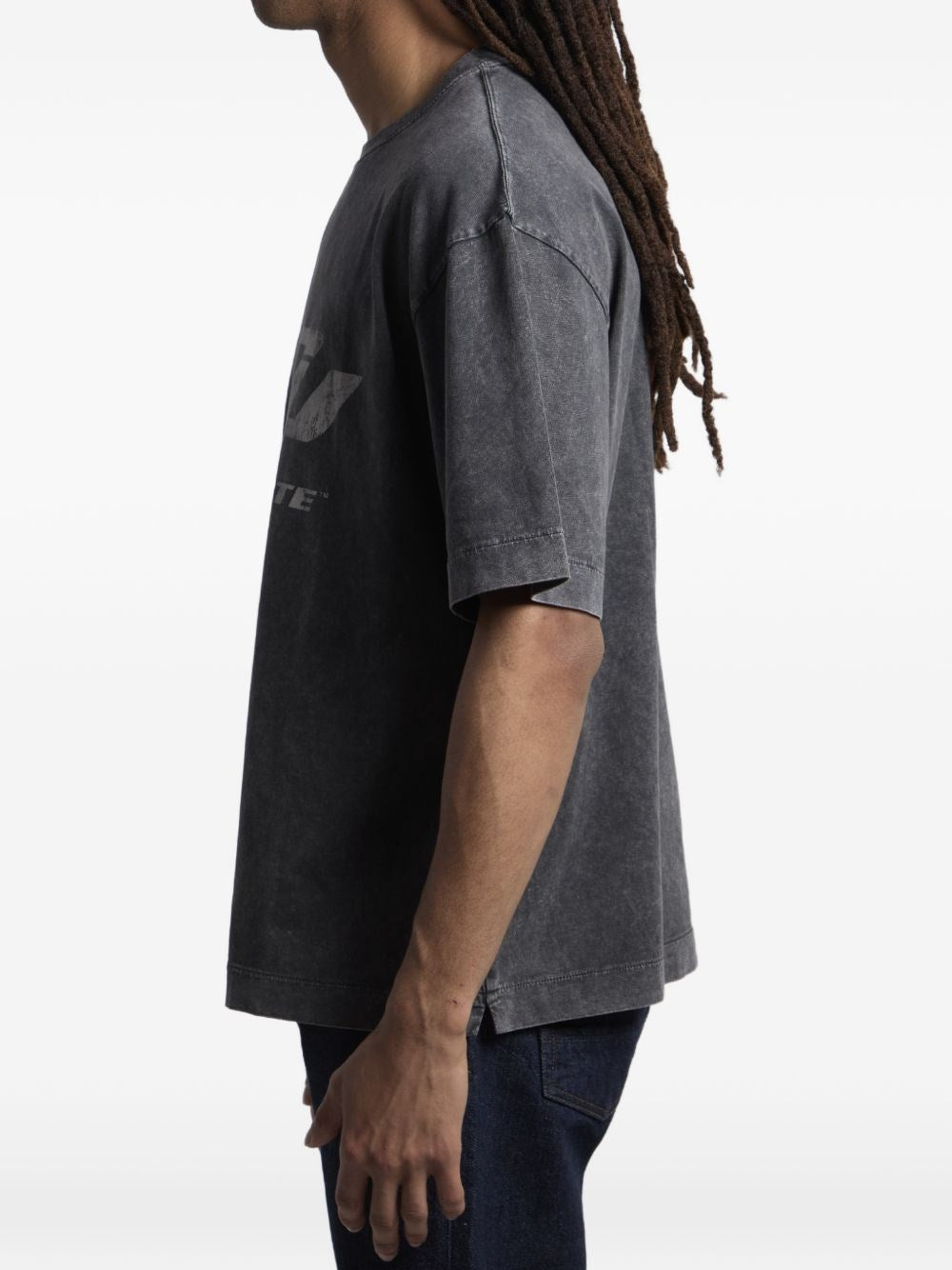 Off-White Men Racing Skate T-Shirt OFF-WHITE