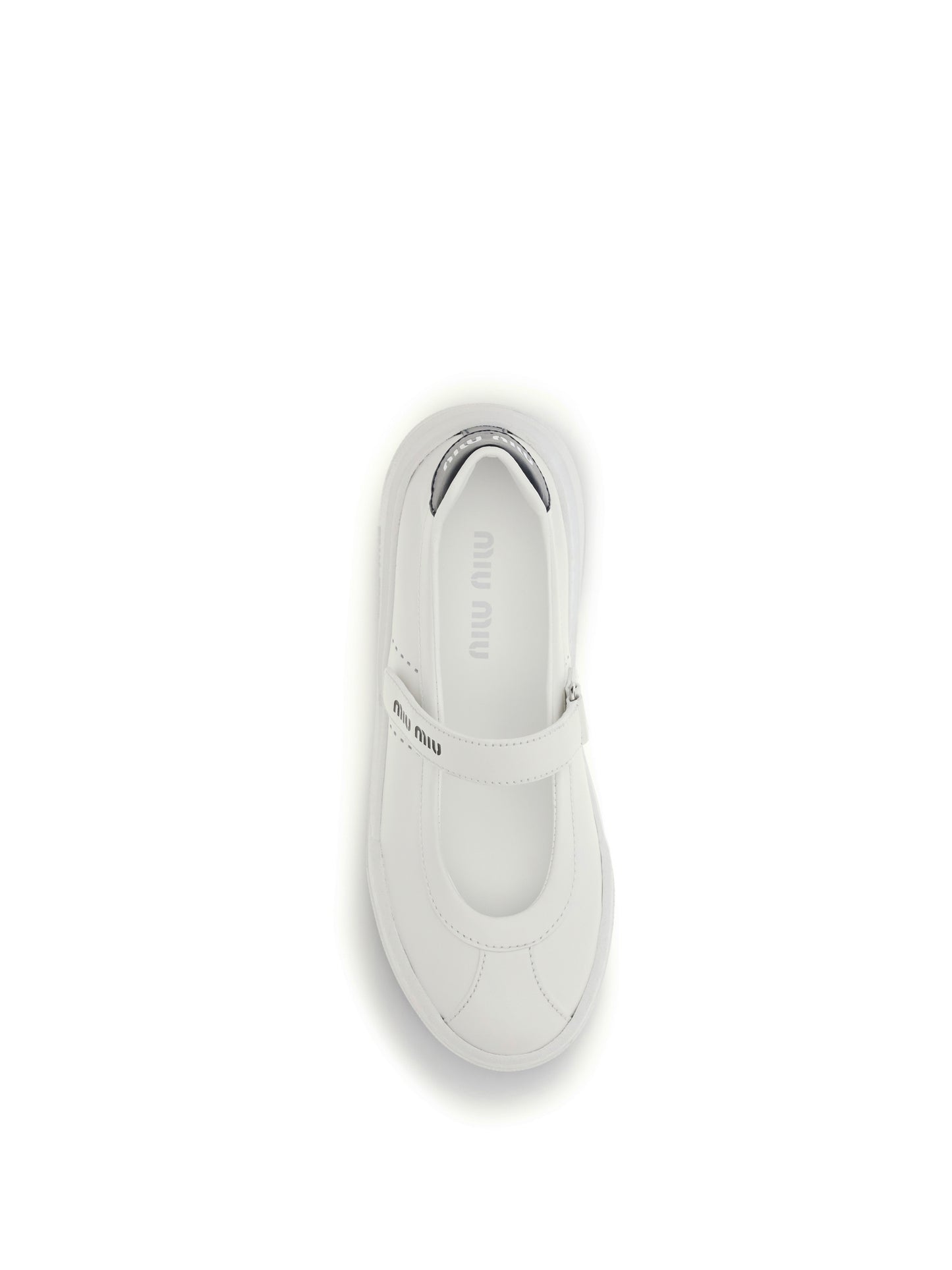 Miu Miu Women Leather Ballerinas Sneakers MIU MIU