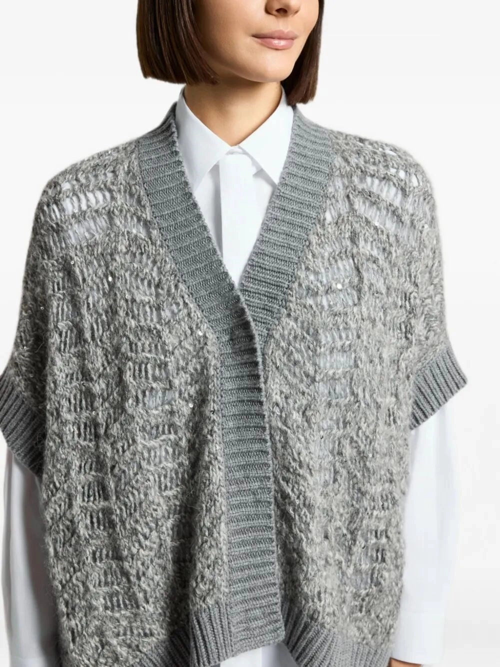 Peserico Women V-Neck Sweater PESERICO