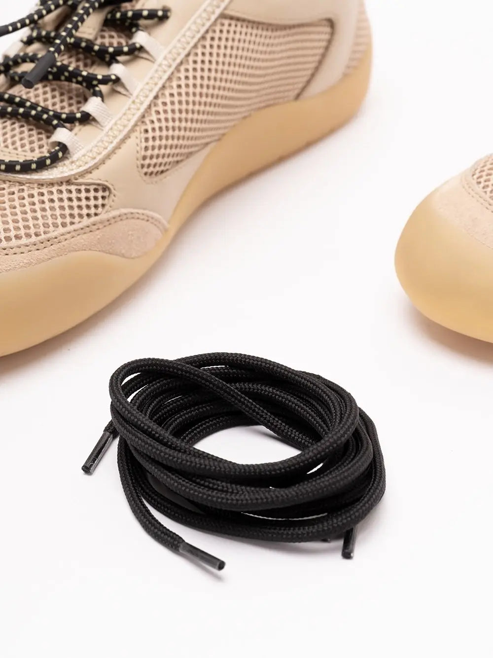 Prada Men Speedrock Leather And Mesh Sneakers PRADA