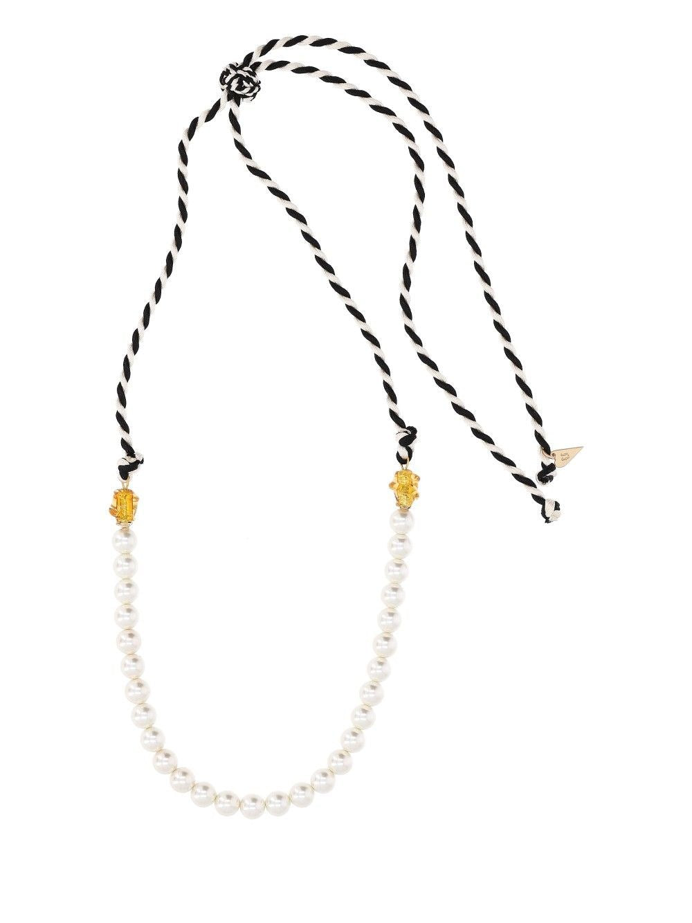 Forte_Forte Women Braided Cord Necklace FORTE FORTE