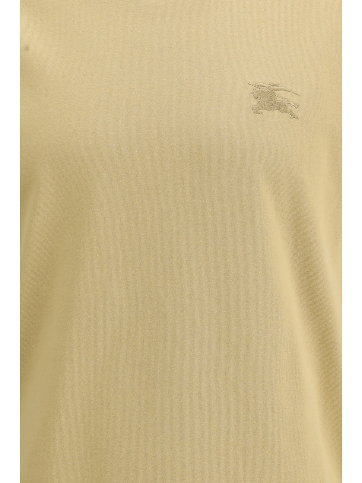 Burberry Men T-Shirt With Check Trims BURBERRY