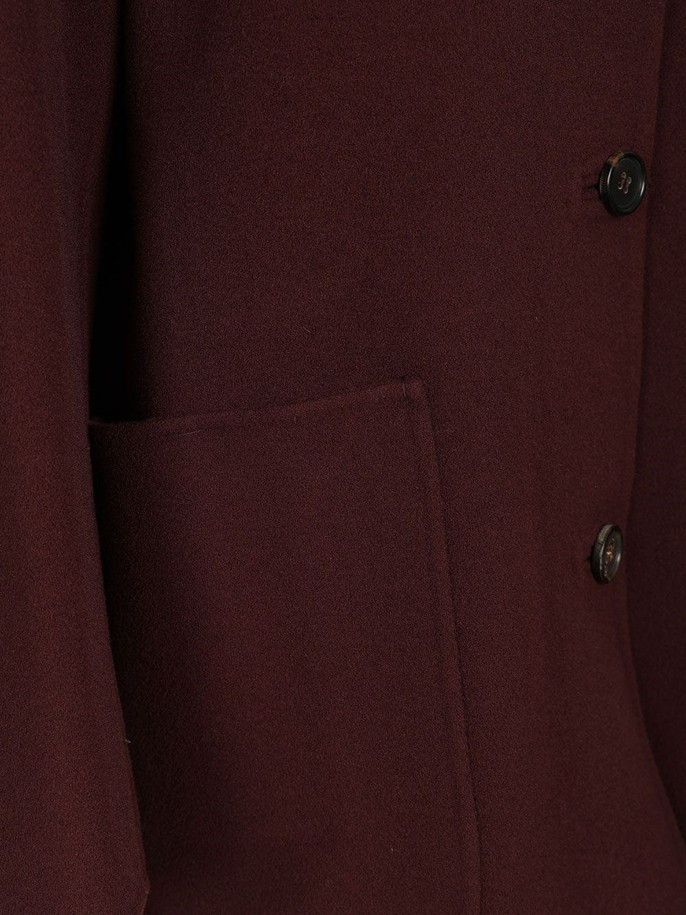 'S Max Mara Women Short Wool Drap Coat S MAX MARA
