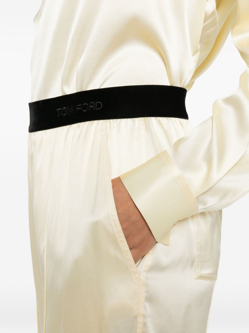 Tom Ford Women Stretch Silk Pants TOM FORD