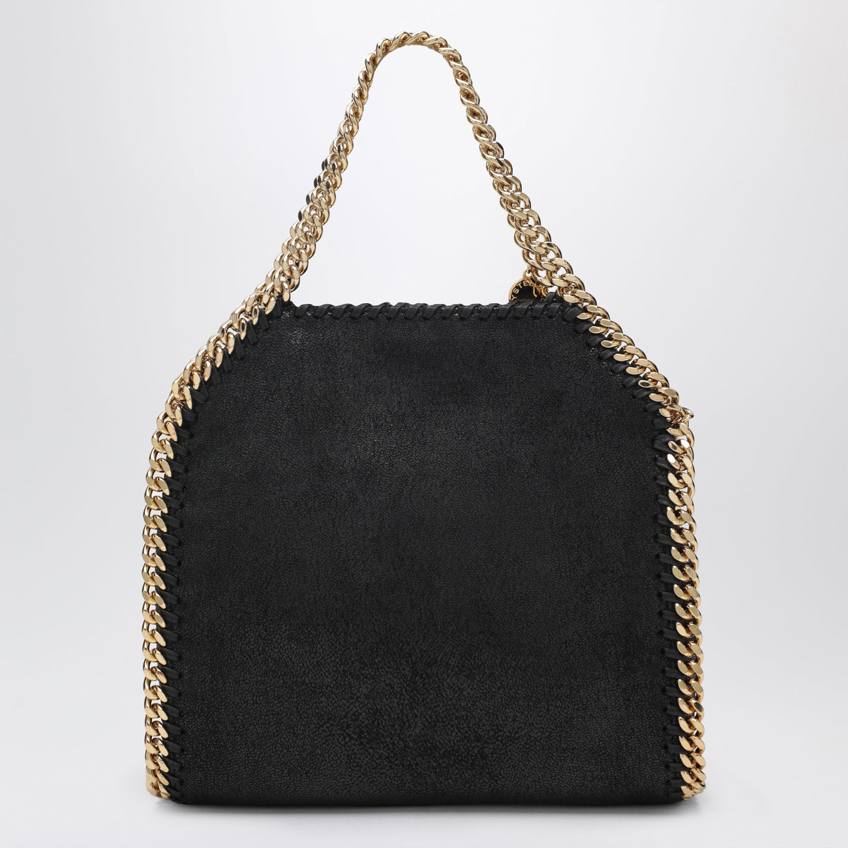 Stella Mccartney Black/Gold Falabella Mini Tote Bag Women STELLA MCCARTNEY