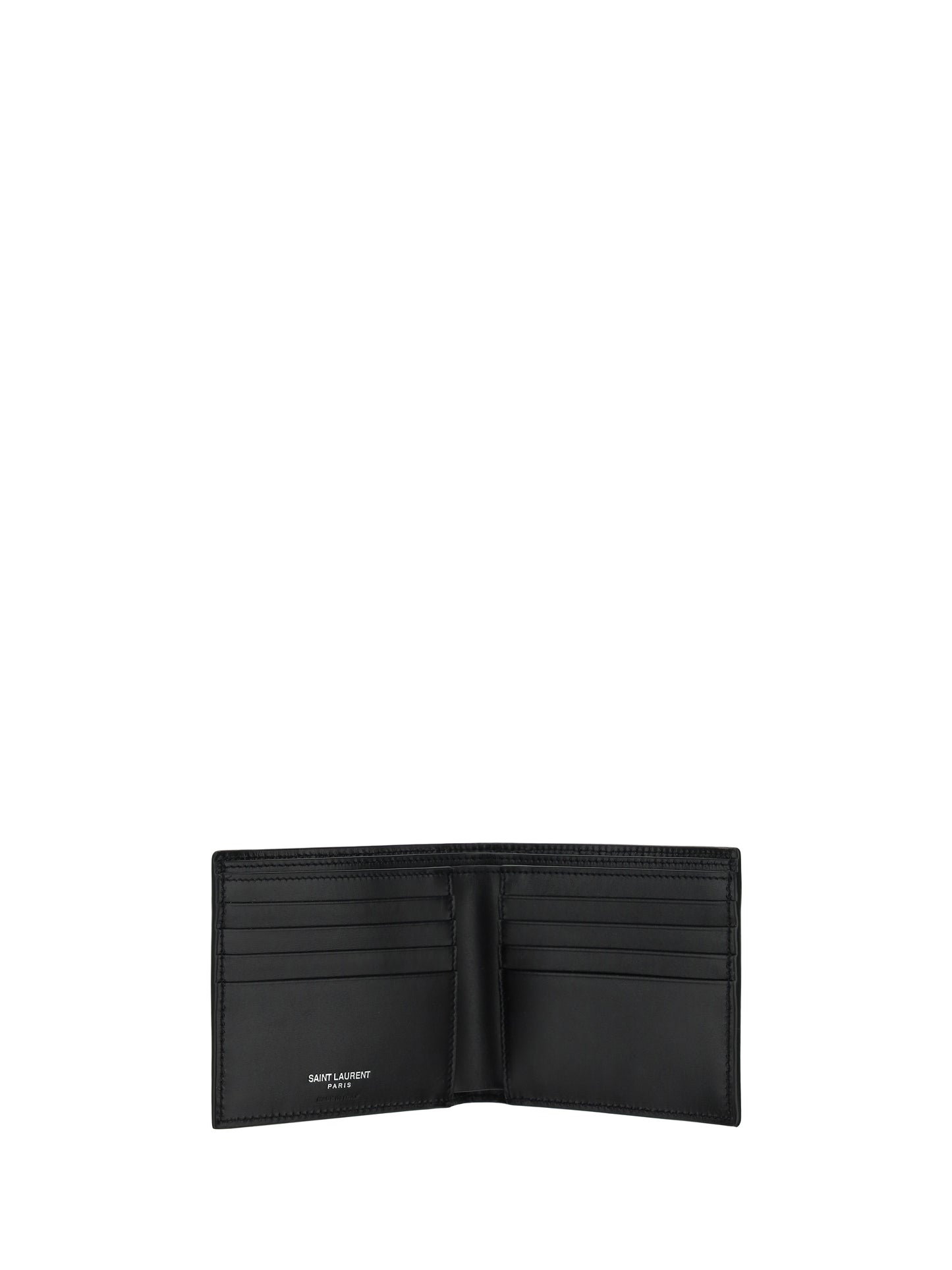 Saint Laurent Men Leather Wallet SAINT LAURENT
