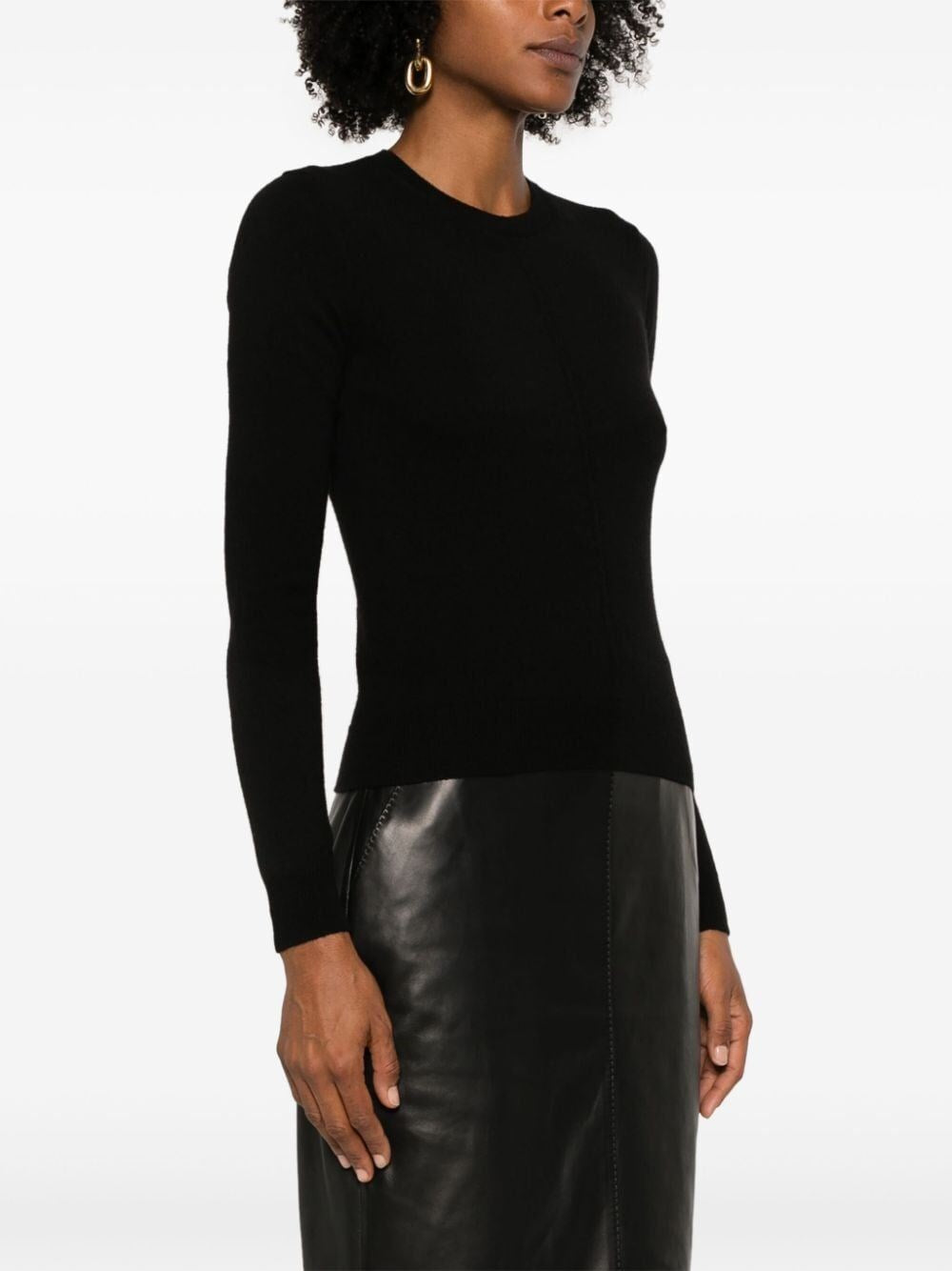 Saint Laurent Women Crew-Neck Sweater SAINT LAURENT