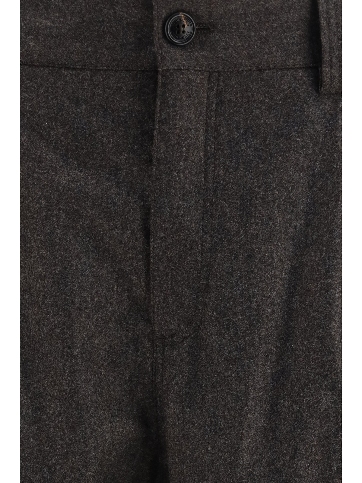 Brunello Cucinelli Men Virgin Wool Flannel Cargo Pants BRUNELLO CUCINELLI