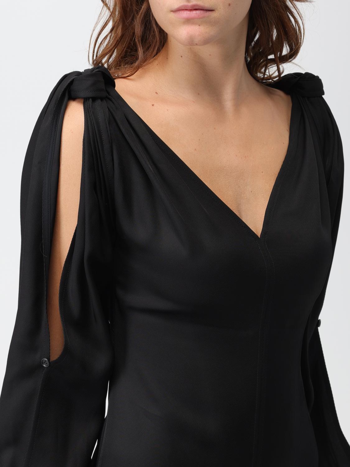 Bottega Veneta Dress Woman Black BOTTEGA VENETA