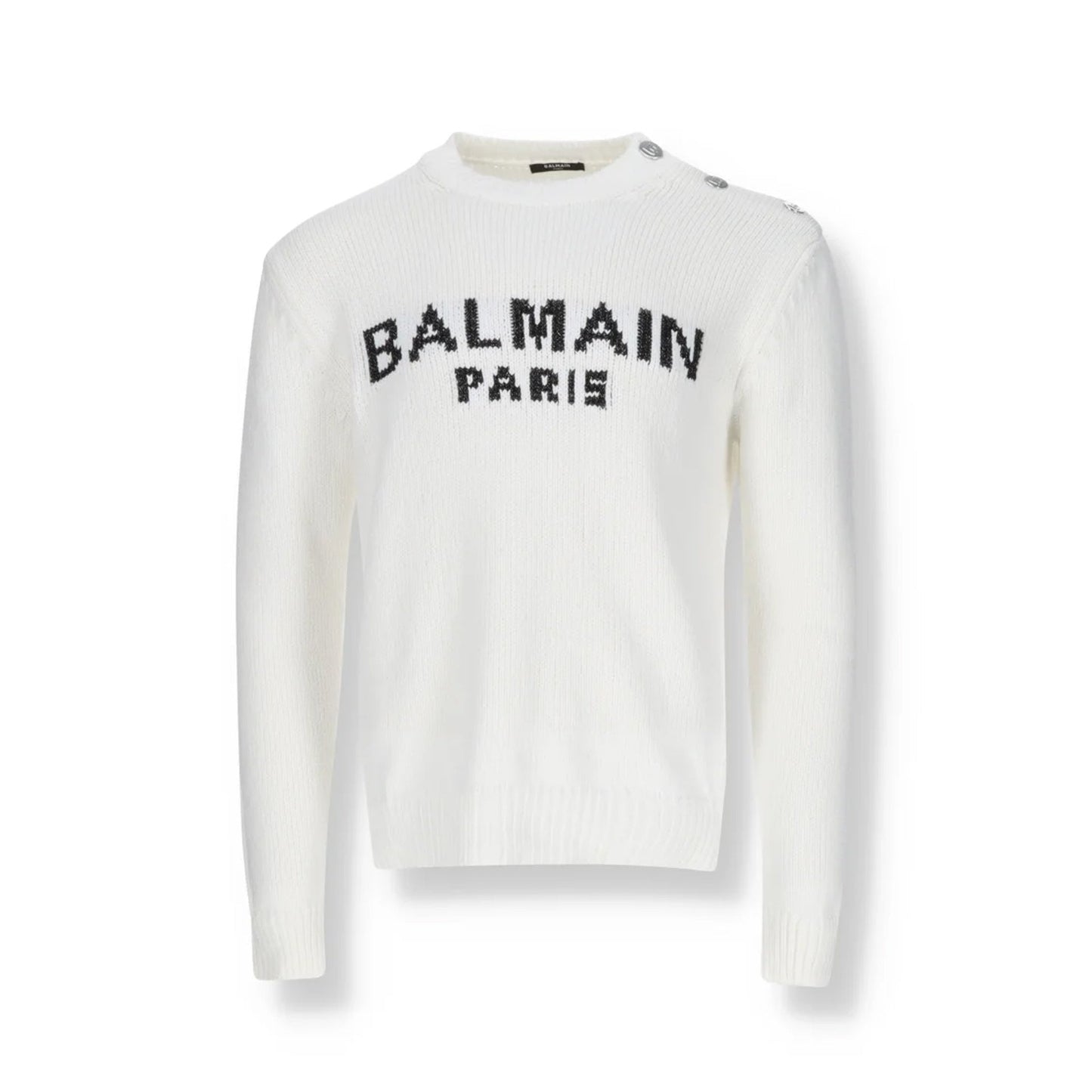 Balmain Cotton Logo Sweater Men BALMAIN