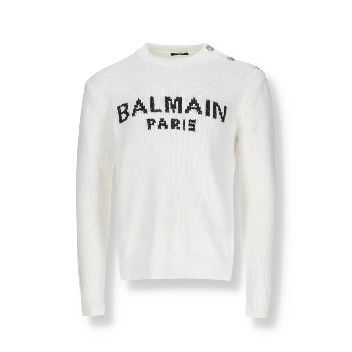 Balmain Cotton Logo Sweater Men BALMAIN