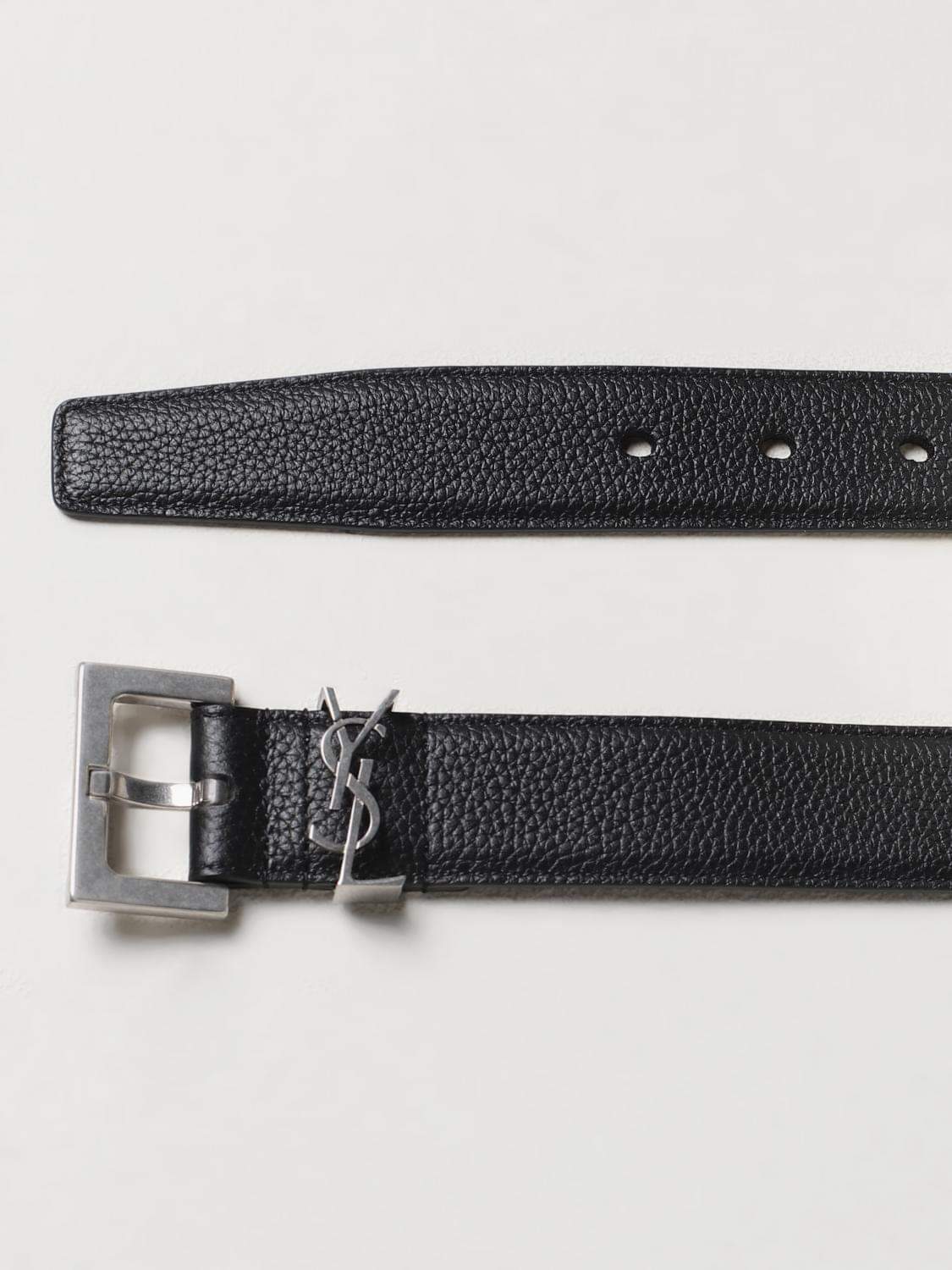 Saint Laurent Belt Men Black SAINT LAURENT