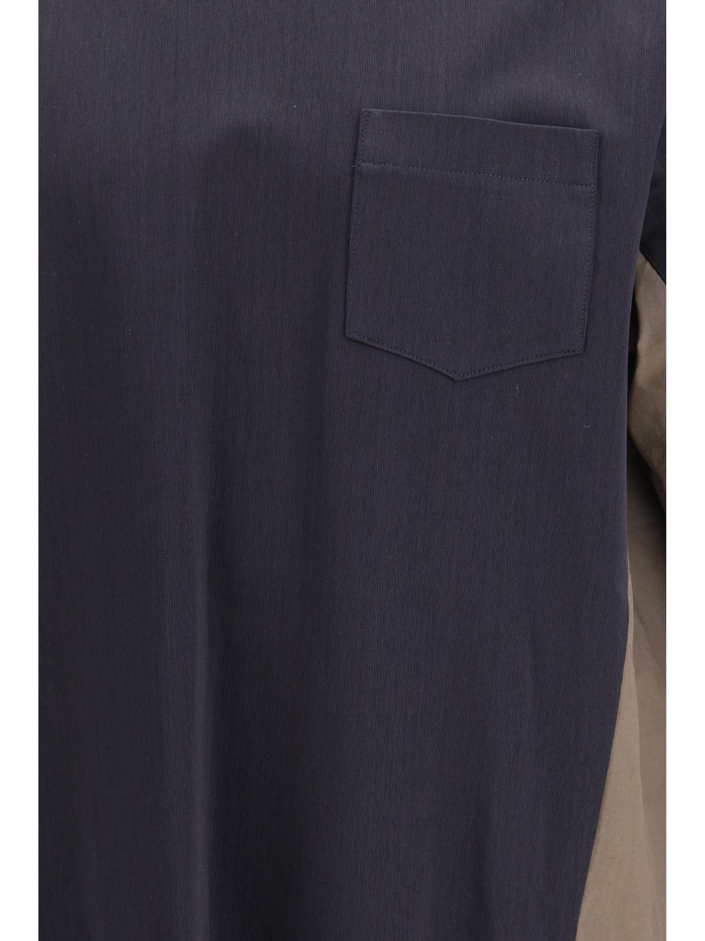 Sacai Men Cotton Typewriter & Cotton Jersey T-Shirt SACAI