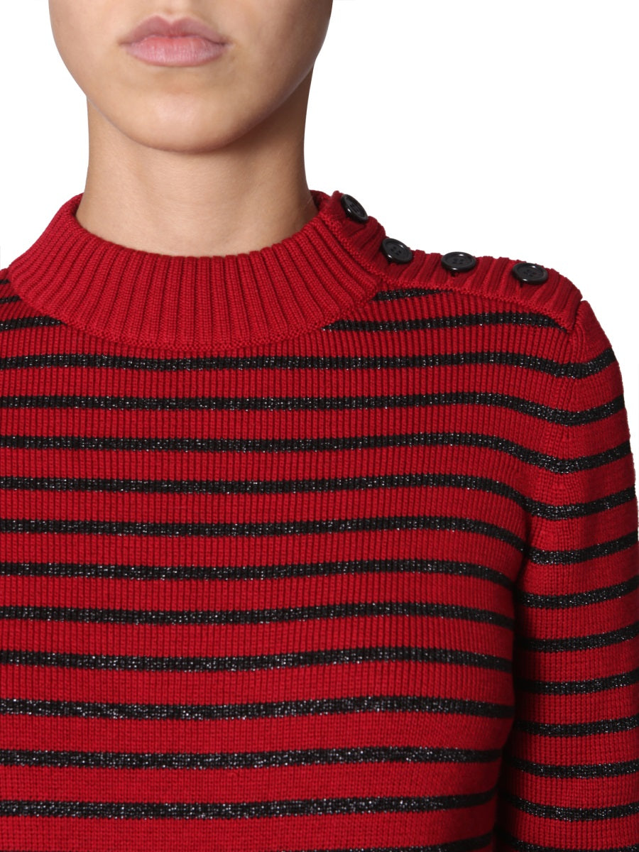 Saint Laurent Women Crew Neck Sweater SAINT LAURENT