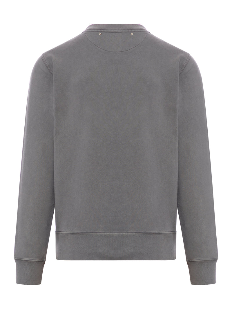 Golden Goose Deluxe Brand Men Crew Neck Sweatshirt With Logo GOLDEN GOOSE