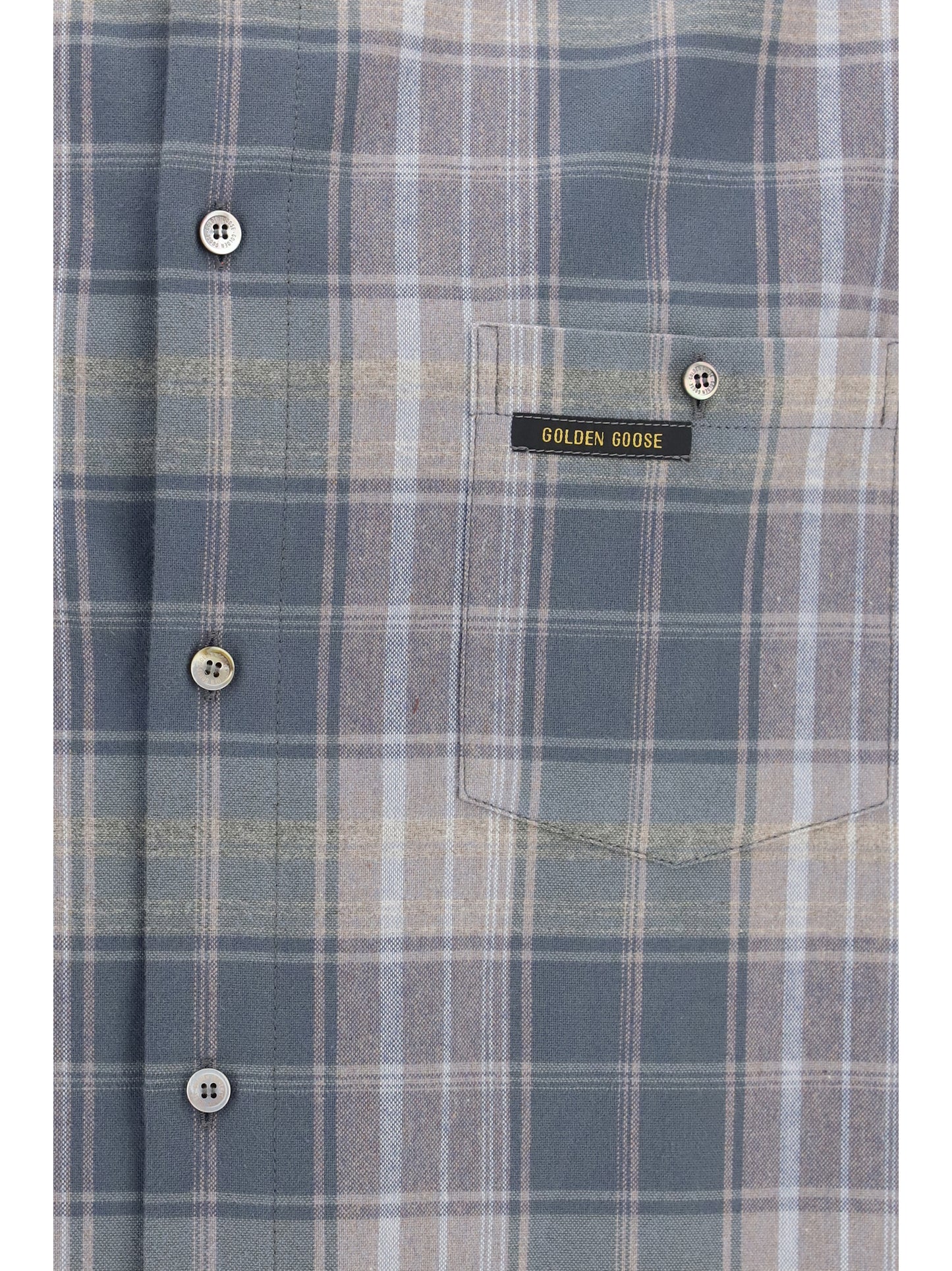 Golden Goose Men Journey Checked Shirt GOLDEN GOOSE