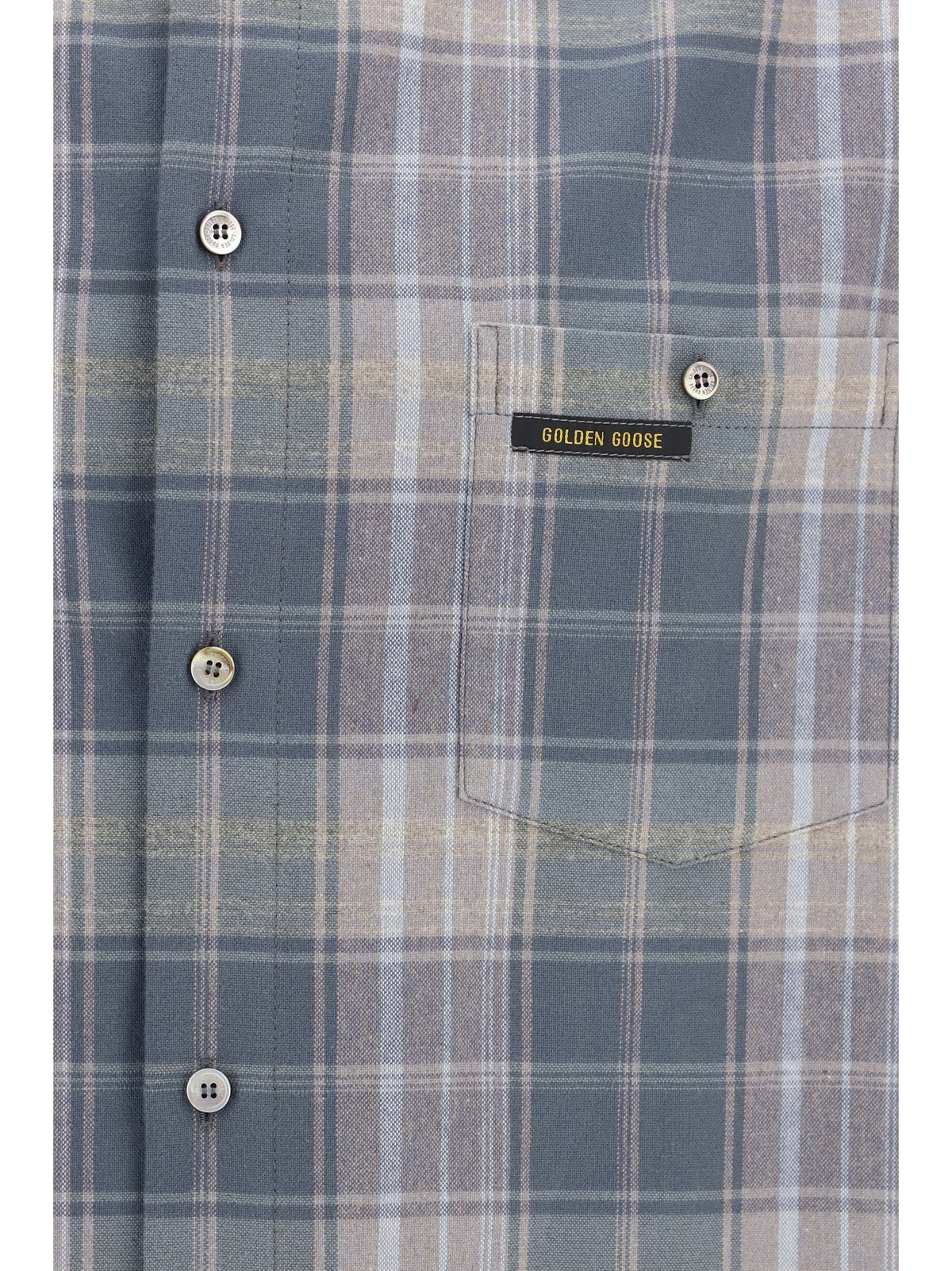 Golden Goose Men Journey Checked Shirt GOLDEN GOOSE