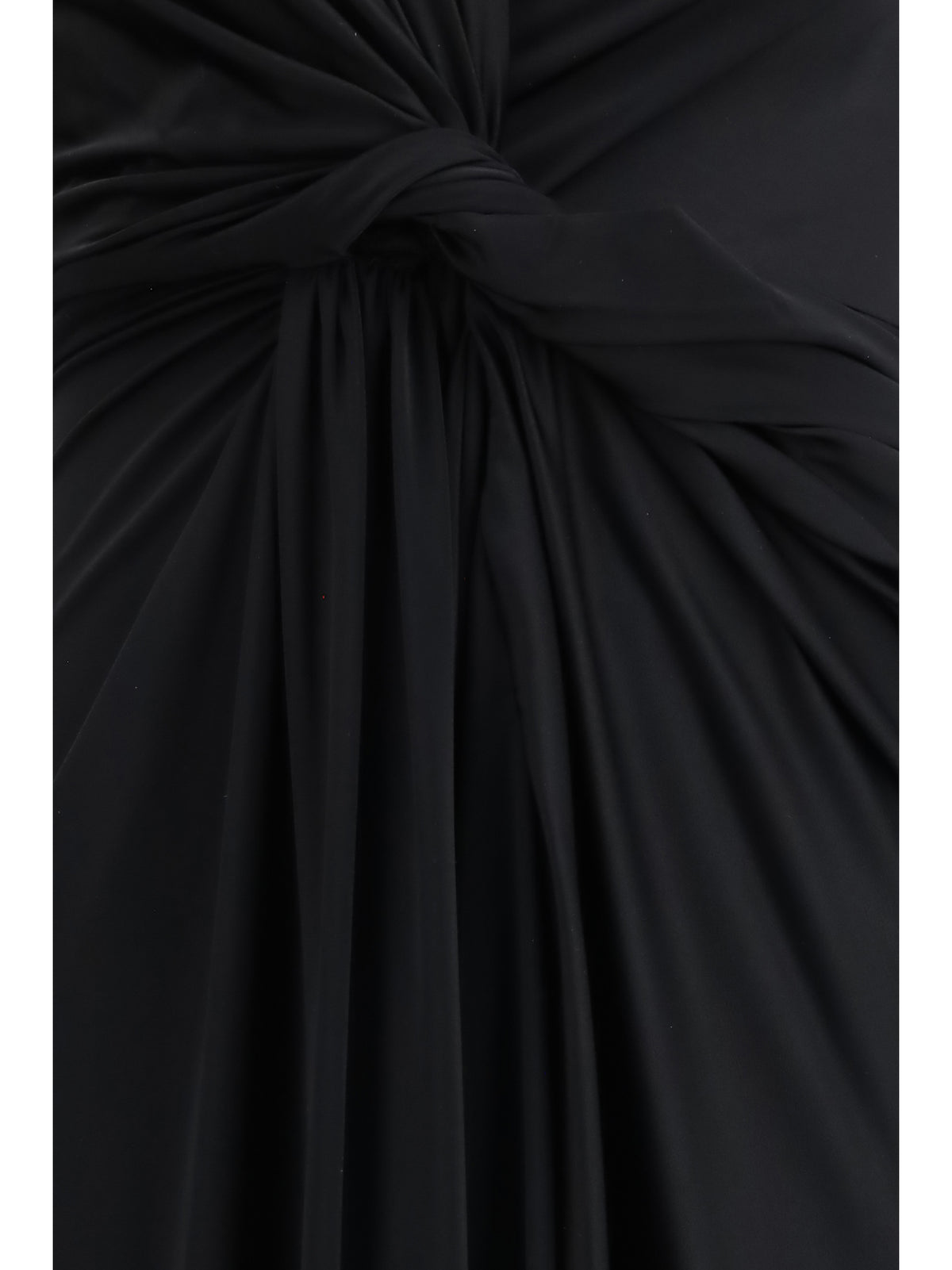 Balenciaga Women Draped Midi Dress