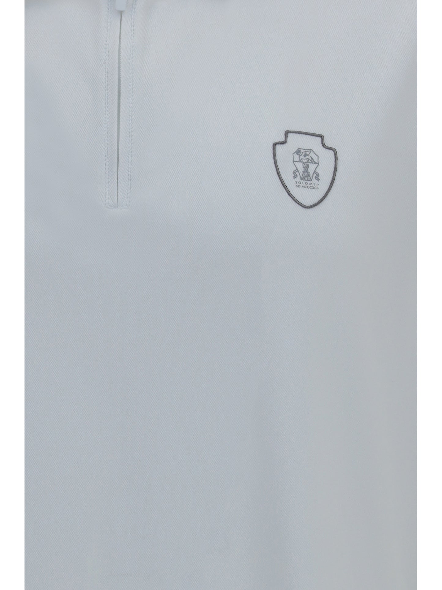 Brunello Cucinelli Men Polo With Crest BRUNELLO CUCINELLI