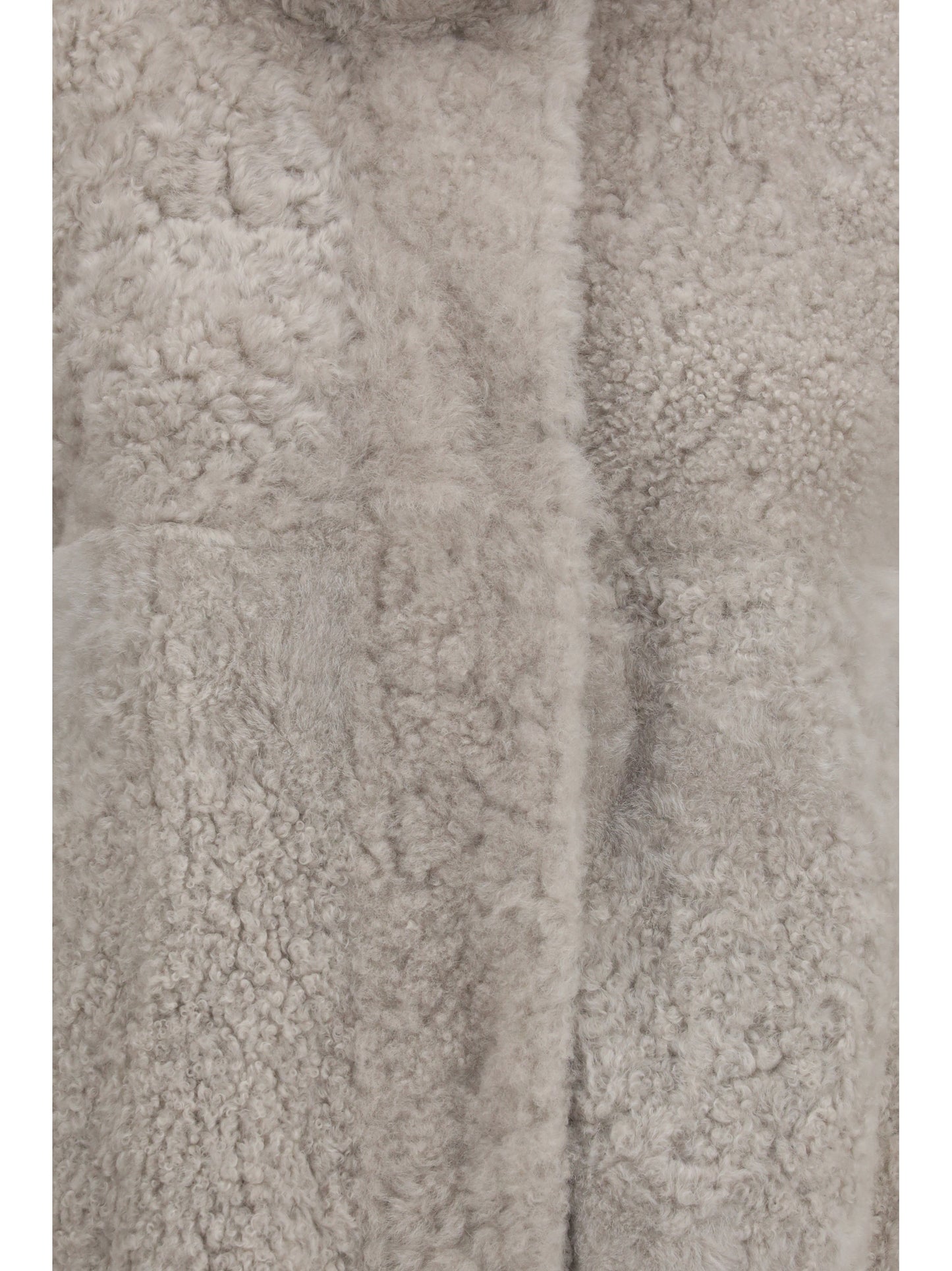 Brunello Cucinelli Women High-Neck Shearling Jacket BRUNELLO CUCINELLI