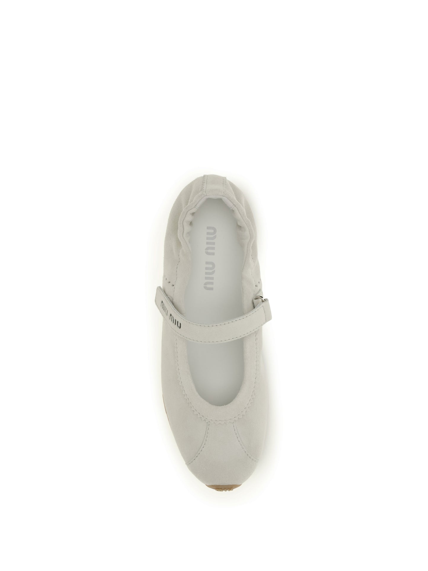 Miu Miu Women Plume Suede Ballerinas MIU MIU