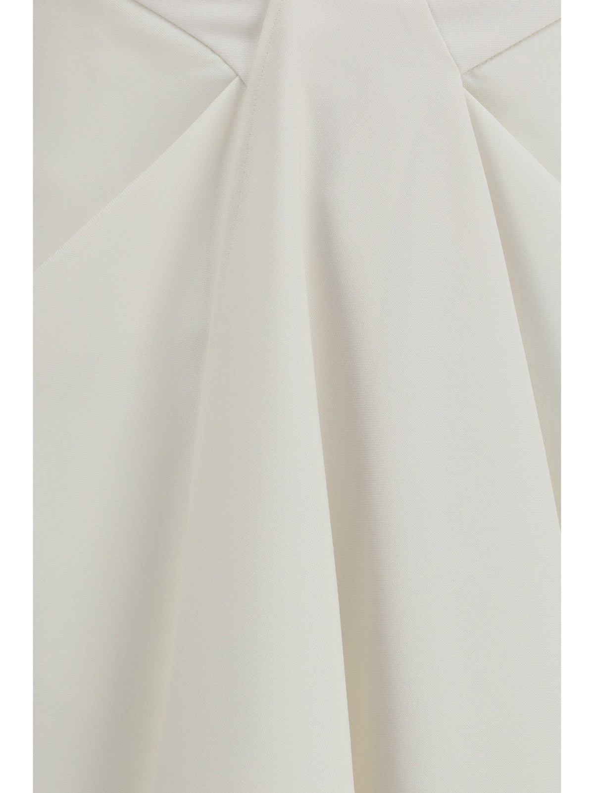 Givenchy Women Long Draped Wool And Mohair Skirt