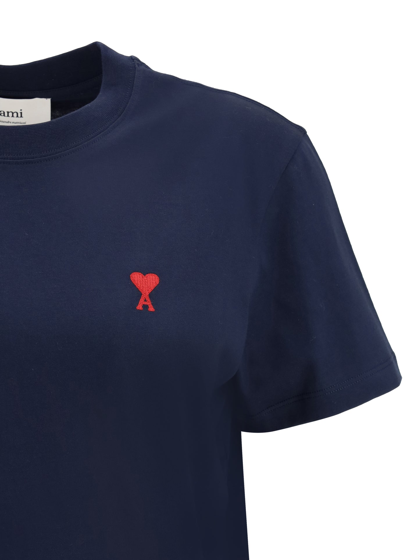 Ami Paris Women Logo T-Shirt AMI PARIS