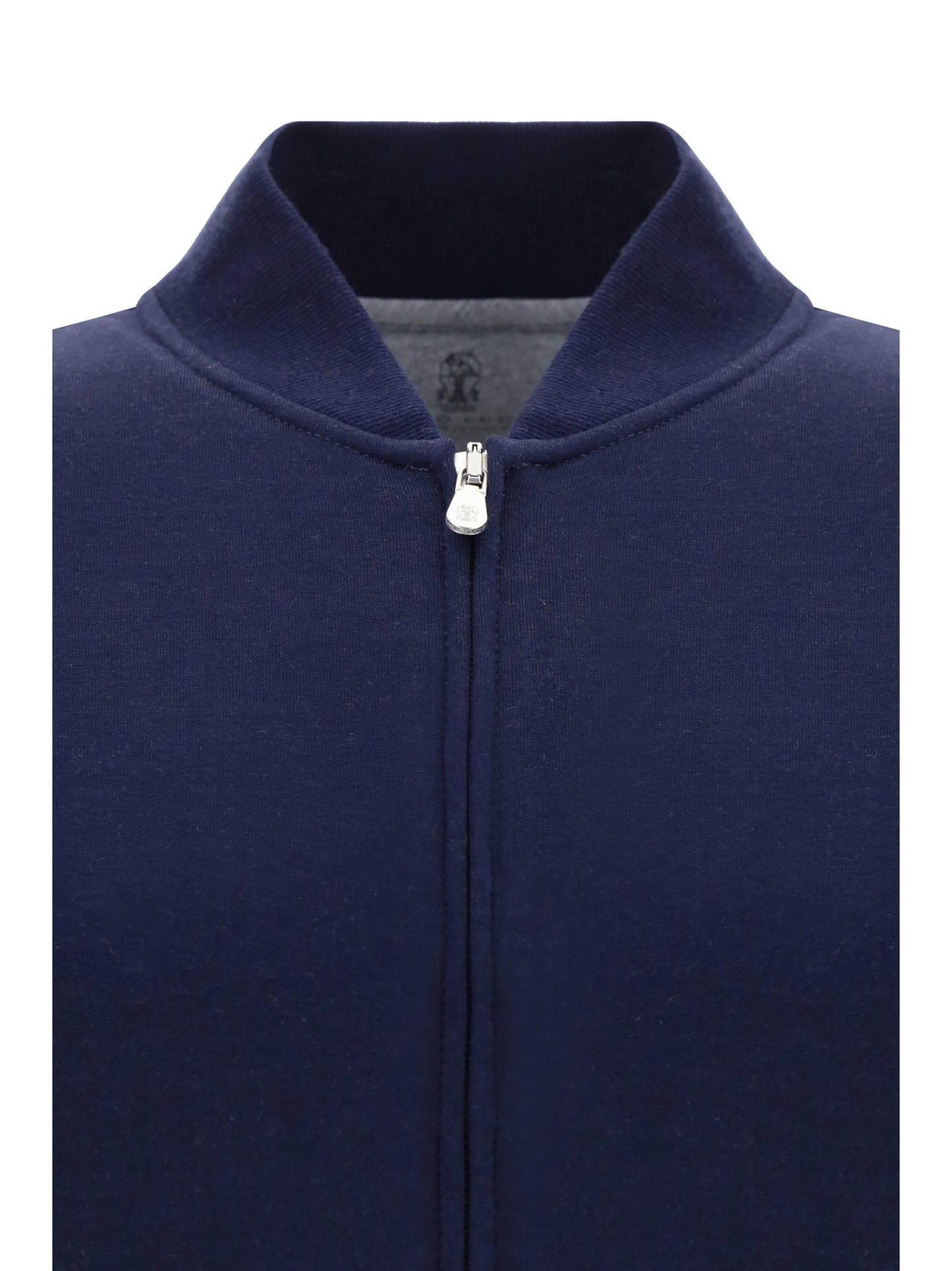 Brunello Cucinelli Men Cotton Zip Sweatshirt BRUNELLO CUCINELLI