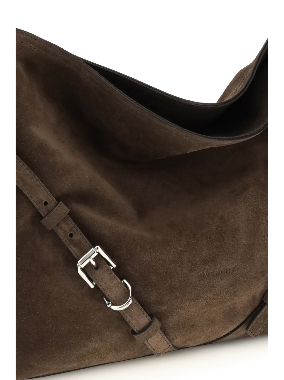Givenchy Women Medium Voyou Shoulder Bag In Glossy Leather GIVENCHY