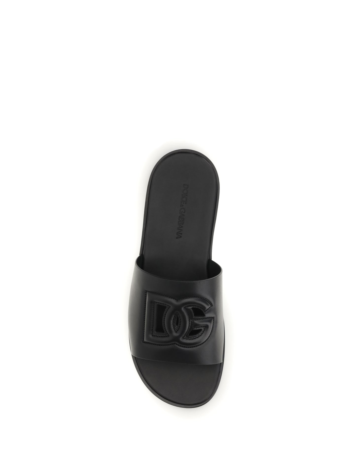 Dolce & Gabbana Men Embossed Logo Sandals DOLCE & GABBANA