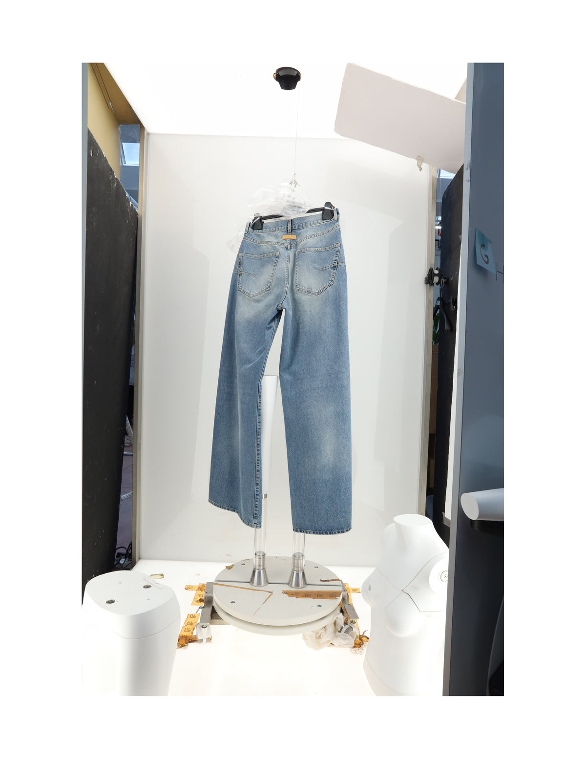 Dior Women Eth-Pantalon Denim Nd-Stone