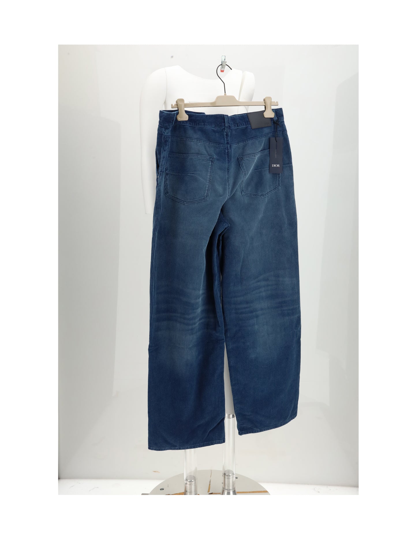 Dior Homme Men Panta Velluto Blu Must Buy DIOR