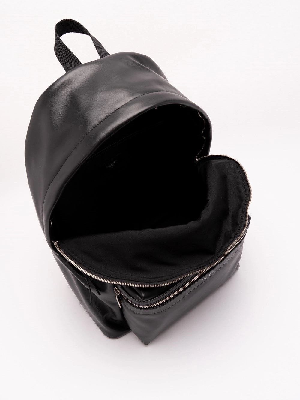 Saint Laurent Men City Backpack In Matte Leather SAINT LAURENT