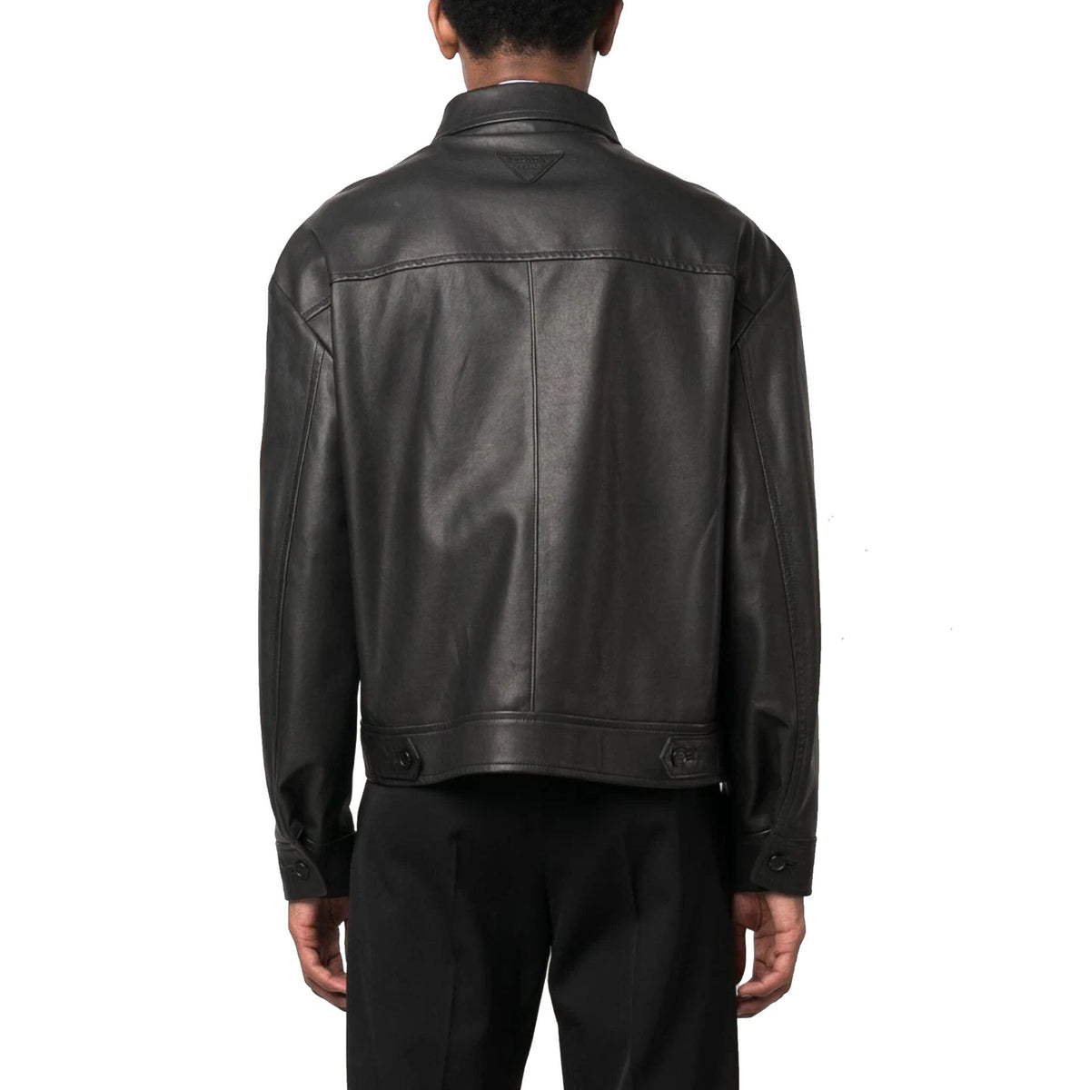 Prada Leather Jacket Men PRADA