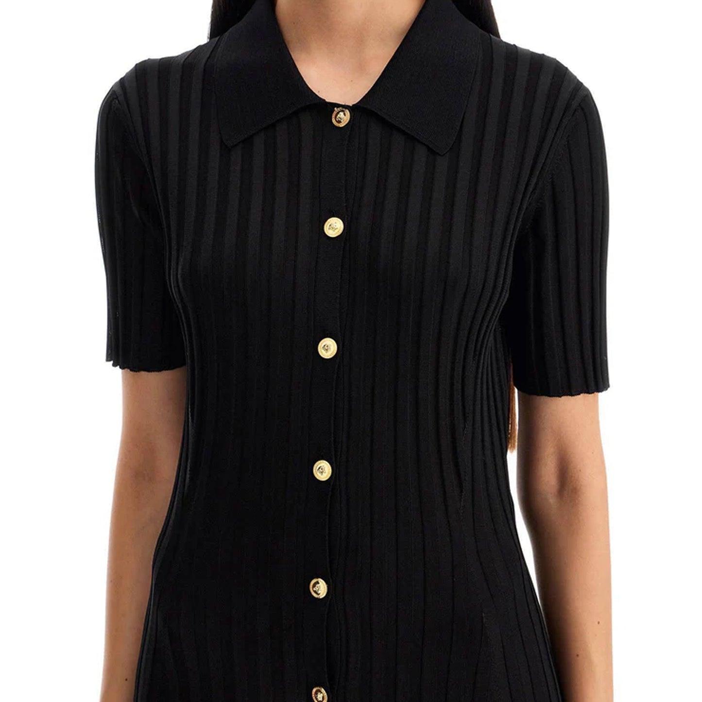 Versace Knitted Mini Dress Women VERSACE