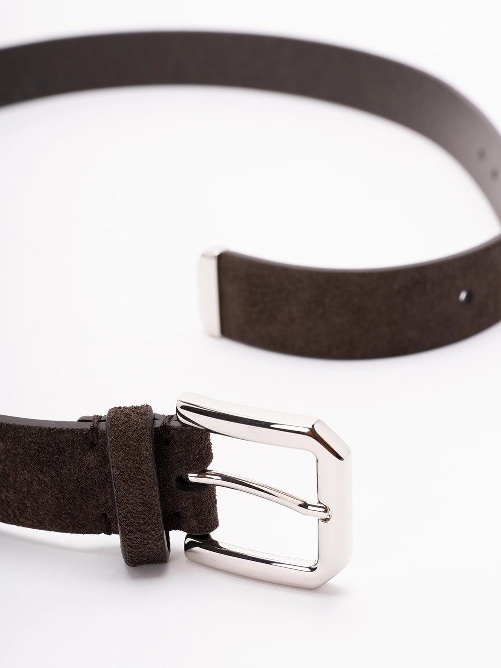 Brunello Cucinelli Men Leather Belt BRUNELLO CUCINELLI