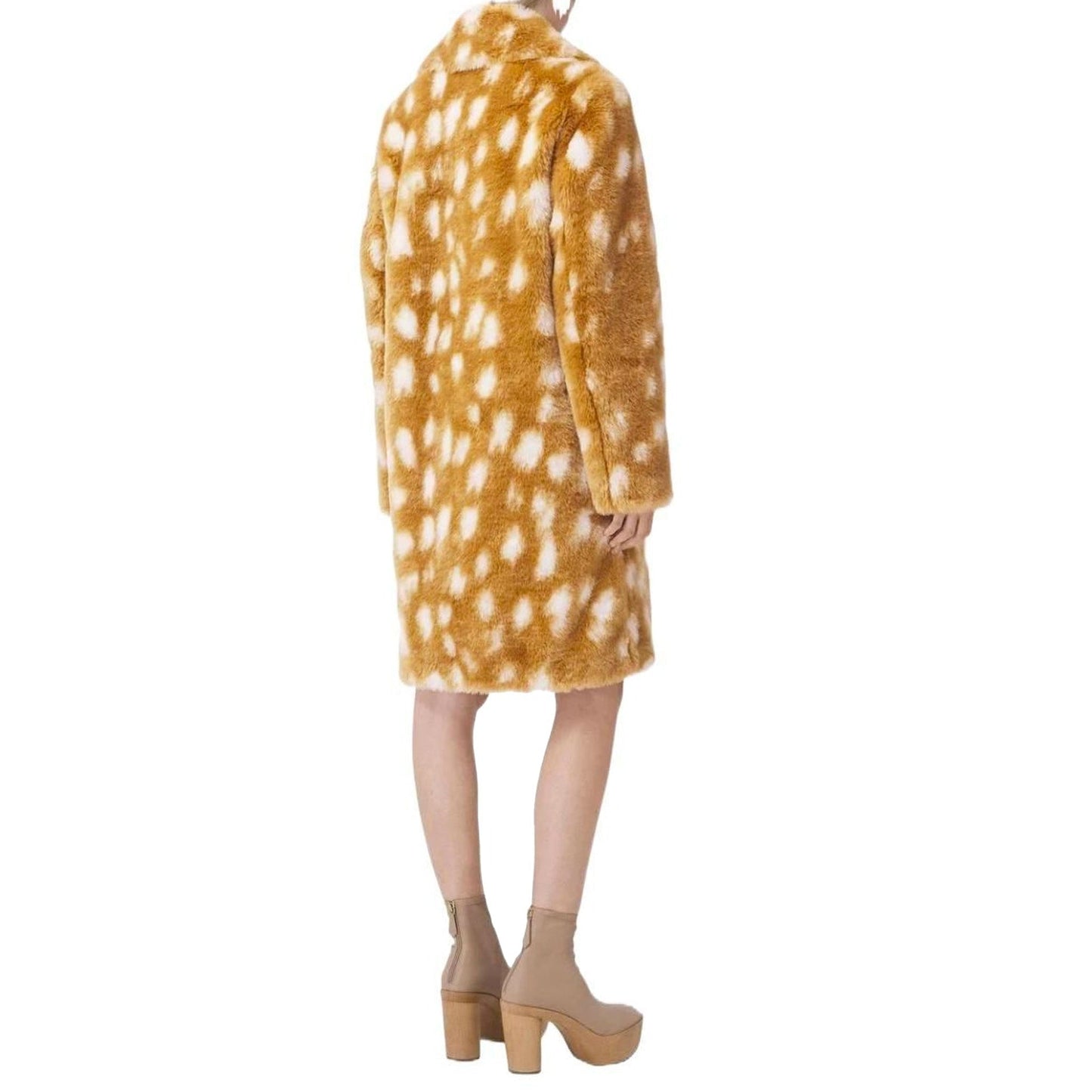 Burberry Faux Fur Coat Women BURBERRY