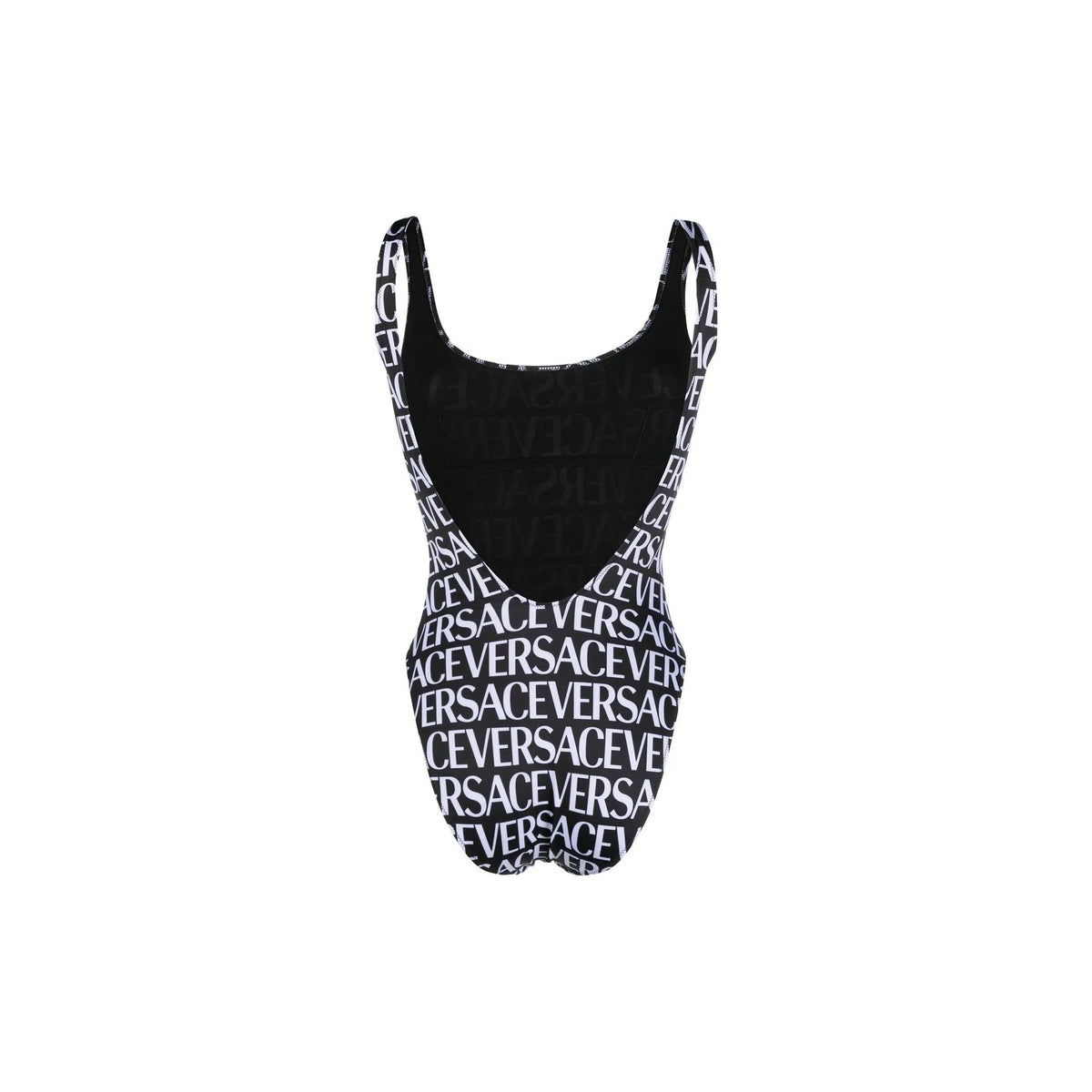 Versace All-Over Logo One-Piece Swimsuit Women VERSACE