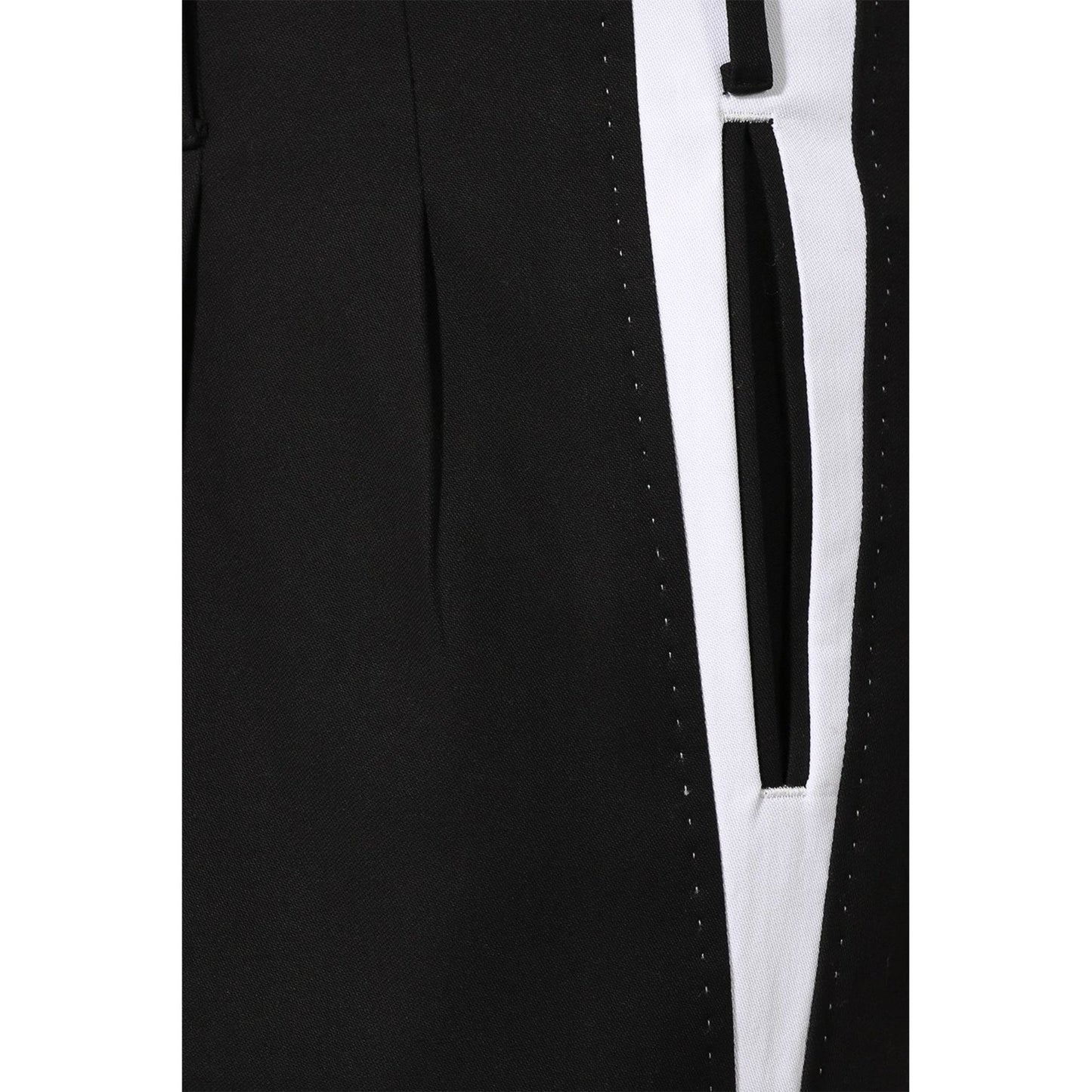 Dolce & Gabbana Side Stripe Pleat Trousers Men DOLCE & GABBANA
