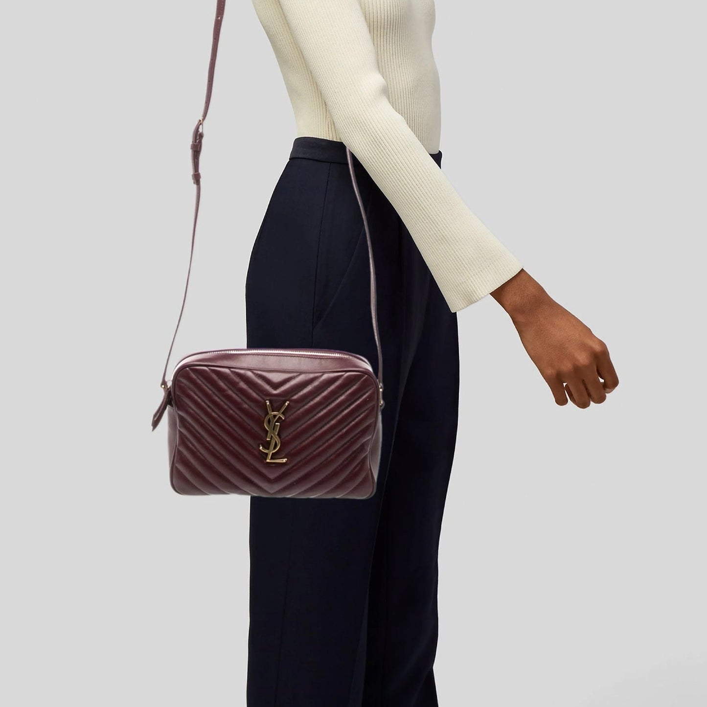 Saint Laurent Medium Lou Camera Shoulder Bag Women SAINT LAURENT