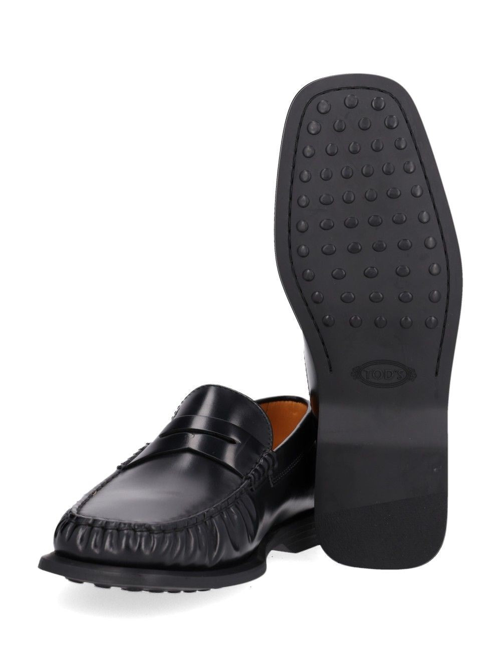 Tod's Men Moccasin In Curled Leather TOD'S